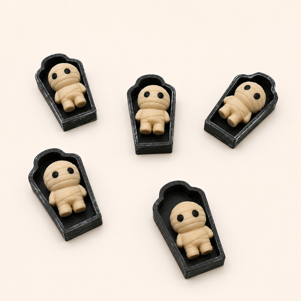 Mummy in coffin