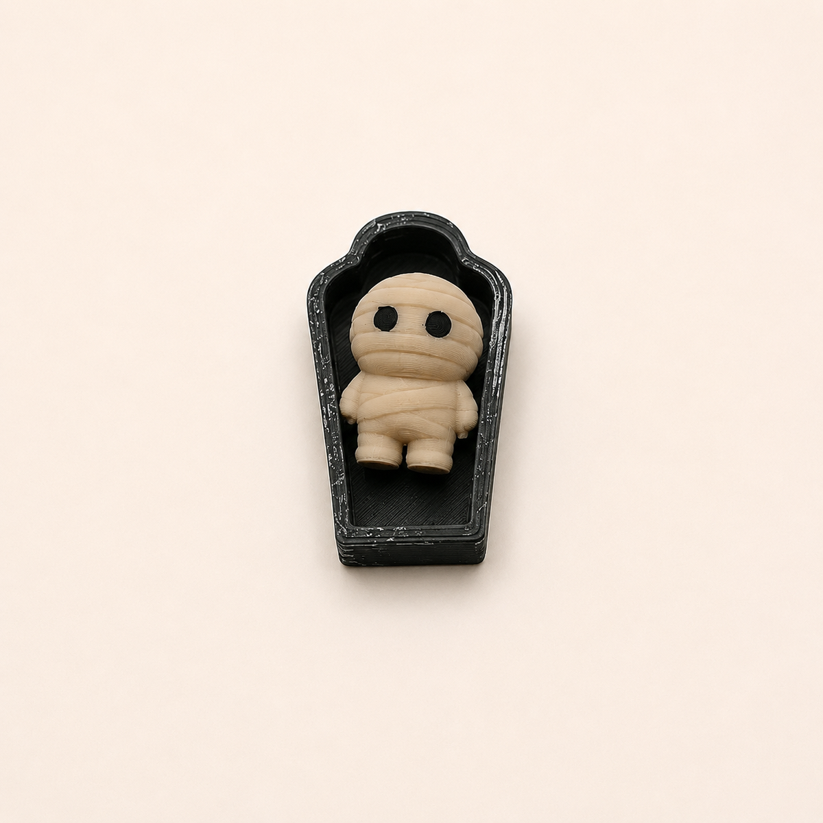Mummy in coffin